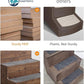 beeNbkks Furniture Style Dog Stairs, Pet Steps for Small Dogs and Cats, Wooden Non-Slip Pet Ladder for Elderly Injured Pets Short Legged Puppy to Reach Couch Sofa High Bed Windowsill
