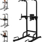 LSKSSNG Power Tower Dip Station Pull Up Bar for Home Office Gym, Multi-Function Workout Dip Station Power Tower for Full Body Strength Training Fitness Equipment, Pull Up Stand Holds Up to 440LBS