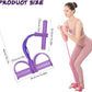 2025 Upgrade Multifunction Tension Rope or Exercise Sit Up Exercise Equipment,Pedal Ankle Puller,Bands-6 Tube Pedal Ankle Puller for Women Men