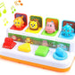 Animal Park Interactive Pop Up Music Toy,Up- Early Education Activity Center Toy, Ages 7 8 9 10 11 12 Months and up Infant Toddlers Toys.