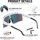 MALIDAK Sports Sunglasses for Mens Women Youth Baseball Sunglasses UV400 Protection Men Cycling Glasses
