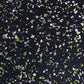 American Floor Mats - Extreme Rubber Gym Tiles - 1 Inch Thick Colorful Rubber Gym Mats - Superior Shock and Sound Absorbing Mats - 35% Green/Grey/White 100 Mat Pack (Covers 400 Sq Ft)