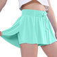EXARUS Girls Butterfly Shorts Flowy Dance Skirt Cheer Skorts Athletic Tween Clothes Teen Preppy Outfits Flutter Kids