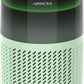 AIRROMI Air Purifier for Bedroom Home,HEPA Filter,Covers Upto 549 Ft²,Quiet 360°intake Air Cleaner with Fragrance ponge for Better Sleep,Night Light,Filters Smoke,Pet Dander,Allergies,Dust,A2005 Green