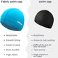Firesara Fabric Swim Cap, High Elasticity Swimming Cap Keeps Hair Clean Breathable Fit Both Long Hair Short Hair, Swim Caps Woman Girls Men Kids One Size Hat