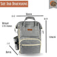 Tito's Closet Dog Travel Bag Includes Dog Travel Accessories 2-Pack Dog Travel Bowl, 2 Dog Food Containers, Dog Treat Bag (Gray), DB2024