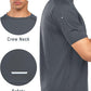 NORTHYARD Men's Athletic Running T-Shirts Quick Dry Workout Shirts Short-Sleeve Sports Gym Tee Tops Performance Activewear