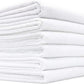 The Rag Company Microfiber Spa and Yoga Towel - Soft and Absorbent Towel for Gym, Spa, Exercise, Hotel, and Resort Use - Dries Fast - 16x27 inches, White, 6-Pack