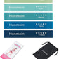 Resistance Bands for Working Out, Exercise Bands with 5 Resistance Levels Fit for Home Fitness, Strength Training, Natural Latex Resistance Band Include Instruction Guide and Carry Bag