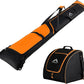 Ski Bag and Boot Bag Combo, Padded Skis Bag for Air Travel, Safety Reinforce Ski Carrier Bag Fits for Skis Up to 200 CM and Boots Up To Size US13, Water- resistant Ski Travel Bag