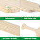 BATTIFE 2Pack 18 Inch Greek Fraternity Paddle, Unfinished Pine Wood Paddle, Solid Wooden SororityPaddle, Frat Paddle