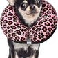 CuteBone Inflatable Dog Donut Collar with Removable Soft Fleece Covers for Small/Medium/Large Dogs and Cats After Surgery GWB10M