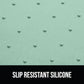 GORILLA GRIP 100% Waterproof Raised Edge BPA Free Silicone Pet Feeding Mat, Dog Cat Food Mats Contain Spills Protects Floors, Placemats for Cats and Dogs Water Bowl, Pets Accessories 28x18 Mint