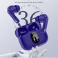 Wireless Earbuds, Bluetooth 5.4 Headphones Bass Stereo, Ear Buds with Noise Cancelling Mic, IP7 Waterproof in Ear Earphones, 36H LED Display Bluetooth Earbuds for Laptop Pad Phones Sports, Dark Blue