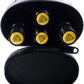 CUESOUL House Bar Pool Cue Sticks,Two Cue Sticks + 2x2 Pool Cue Case Hard