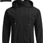 COOFANDY Men's Packable Rain Jacket Lightweight Waterproof Raincoat with Hood Travel Hiking Golf Windbreaker