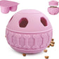 Interactive Dog Licking Toy - Freezable Fillable, Slow Feeding Puzzle Ball, Relieves Boredom and Stimulates Intelligence - This Interactive Dog Toy is Suitable for Small and Medium Breed