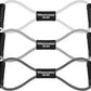 Figure 8 Fitness Resistance Bands with Handles - Exercise Tube Band Set of 3 for Arm and Shoulder Stretch, Rope 8 Word Elastic for Women and Men