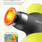 RENPHO Mini Thermal Massage Gun with Heat, Percussion Massager Gun Portable, Color Silicone Sleeves Travel Size with Carry Case, Neon Green