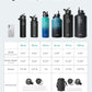 BUZIO Vacuum Insulated Stainless Steel Water Bottle 64oz (Cold for 48 Hrs/Hot for 24 Hrs) BPA Free Double Wall Travel Mug/Flask for Outdoor Sports Hiking, Cycling, Camping, Running