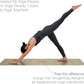 agoy Pro+ Warrior - Premium Non-Slip Yoga Mat – Eco-Conscious Design - PU Mat With Wet/Dry Grip+ - Focus Alignment - Lazer-Etched Technology - A Portable Standard Size Mat for All Styles of Yoga