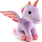 Sew Butiful 8 inch Unicorn Stuffed Animals, Cute Unicorn Gift Toys for Girls,Unicorns Birthday Gifts Soft Plush Toys Set for Baby, Toddler, Girls, Kids,Decor (Purple)