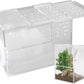 Jumping Spider Enclosure 5"x5"x7" or Tarantula Enclosure - Reptile Terrarium w/Sliding Magnetic Door - Great Reptile Tank & - Acrylic Aquarium Spider Box for Terrestrial or Arboreal Animals