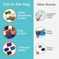Cozy Comfort Carrier - X-Large Soft Red Cat Carrier and Cat Restraint Bag for Nail Trimming, Vet Visits, Medication Administration, Dental Care, and Travel