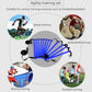 Football Training Equipment | Speed Agility Training Set, Including 1 Agility Ladder, 4 Steel Piles,12 Disc Cones,1 Resistance Umbrella .| for Athletes/Sports Including Football & Basketball