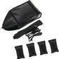 Begonia.K Adjustable Weight Sled Running Speed Training with Adjustable Strap, Sprinter Speed Training with 4 Weight Sandbags
