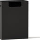 LANDEN Aquarium Wooden Stand and Cabinet Fish Reptile Sea Salt WaterTank Stand, Nano Foam Leveling Mat Included, W23.6xD11.8xH31.49in, Matte Black Painted (Stand Only)