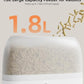 Hanging Automatic Rabbit Feeder with 1080P Camera, 62oz Storage, Multiple Pet Cage Compatibility, Customized Feeding Schedule- Perfect for Ferrets, Cats, Guinea Pigs, Chinchilla and Hedgehog