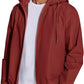 COOFANDY Men's Packable Rain Jacket Lightweight Waterproof Raincoat with Hood Travel Hiking Golf Windbreaker