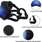 Medium Dog Sunglasses with Adjustable Strap UV Protection, Winproof Dog Puppy Sunglasses, Suitable for Medium Dog Pet Glasses, Dogs Eyes Protection,Soft Dog Goggles