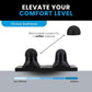 Thrival Ballhead - Fully Adjustable Psoas Muscle Release Tool for Hip Flexor, Back, Glute, Iliacus, and Neck Pain - Lower Back Pain Relief, Trigger Point and Myofascial Release Tool - Carbon Black