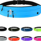 WATERFLY Running Belt Fanny Pack: Runner Marathon Jogging Waist Pack Sport Workout Exercise Fitness Phone Holder Belt for Men Women Jogger Slim Waistband