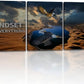 3 Panels Inspirational Canvas Poster Motivational Wall Art Inspirational Wall Art Entrepreneur Quotes Artwork Painting Picture for Framed Home Decoration Living Room office bedroom 36''W x 16''H