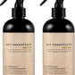 Air Essentials Air Freshener & Odor Eliminator Spray - 12 oz, Pack of 2 - Made with Pure Essential Oils - Lemon Burst Scent