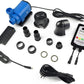 CONQUERALL 1580GPH 30W 16.0ft DC Controllable Pump CHS-6000 Durable Pump Wave Submersible and Inline for Marine Coral Reef Tank Sump Circulation
