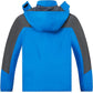 TEZO Mens Rain Jacket Waterproof with Hooded Hiking Coat Lightweight Windbreaker