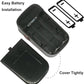Oxygen Saturation Monitor, Wrinery Premium Pulse Oximeter Fingertip, Oxygen Monitor, O2 Saturation Monitor, OLED Portable Oximetry with Batteries, Lanyard (Rose gold-Royal black)