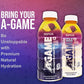 A-GAME Sports Drink, Tropical, The Ultimate Hydration Sports Beverage for Athletes, 8 Essential Vitamins including B, C, & E plus Natural Sea Salt Electrolytes, All Natural Flavors & Sweeteners, Gluten Free, 16.9 Fl Oz (Pack of 12)