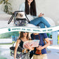 PetAmi Dog Purse Carrier for Small Dogs, Airline Approved Soft Sided Pet Carrier with Pockets, Ventilated Dog Carrying Bag for Puppy Cat, Dog Travel Supplies Bag, Sherpa Bed, Max 12 lbs, Floral Gray