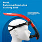ZIONOR Snorkel Lap Swimming Swimmer Training Diving Snorkeling Comfortable Mouthpiece One-Way Purge Valve for Pool Open Water