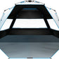 OutdoorMaster Beach Tent with Blackout Shelter Technology, Portable Beach Shade Sun Shelter Canopy for 4-6 Person with UPF 50+ UV Protection, Easy Setup Pop Up Tent Family Size
