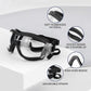 Dog Goggles Anti-UV Windproof Dog Sunglasses Eye Protection for Medium Large Dogs with Adjustable Straps/Clear Lense