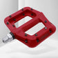 FOOKER MTB Pedals Mountain Bike Pedals 3 Bearing Non-Slip Lightweight Nylon Fiber Bicycle Platform Pedals for BMX MTB 9/16"