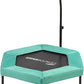 Upper Bounce Mini Workout Trampoline with Adjustable T-Shaped Handrail – Hexagonal Rebounder Trampoline for Kids & Adults – Fitness & Recreational Trampolines, Supports up to 220 lbs.