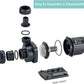 hygger 800GPH Quiet Submersible and External 24V Water Pump, with Controller (30%-100% Settings), Powerful Return Pump for Fish Tanks, Aquariums, Ponds, Fountains, Sump, Hydroponics (25W, 9.8ft)