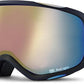 GoLight OTG Anti-Fog Ski Goggles for Men Women ??Spherical REVO Lens, UV400, Breathable TPU Frame, Adjustable Non-Slip Strap